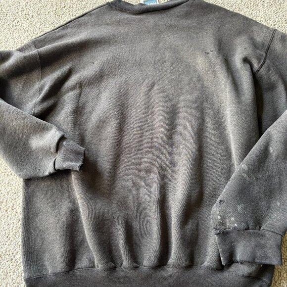 VNT 90s Miami Dolphins x Flintstones Sweatshirt | XL | Tultex | Rare Thrashed - Picture 8 of 11